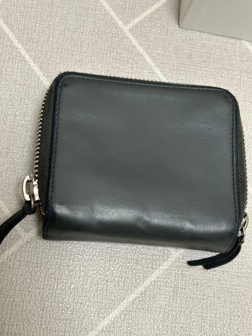 BALENCIAGA 二つ折り財布 チャコールグレー　領収書あり