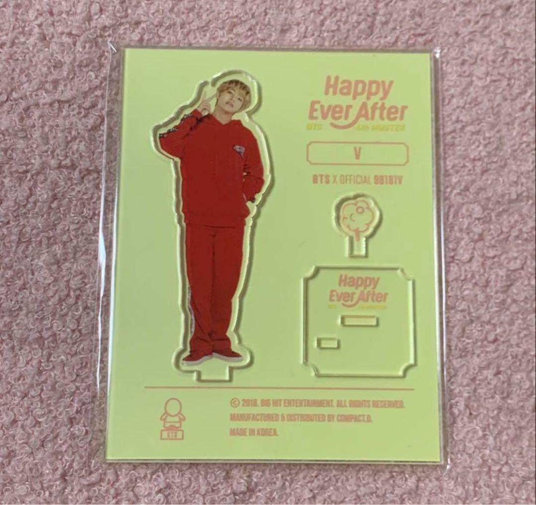 BTS 　テヒョン　テテ　V 公式　アクリルスタンド