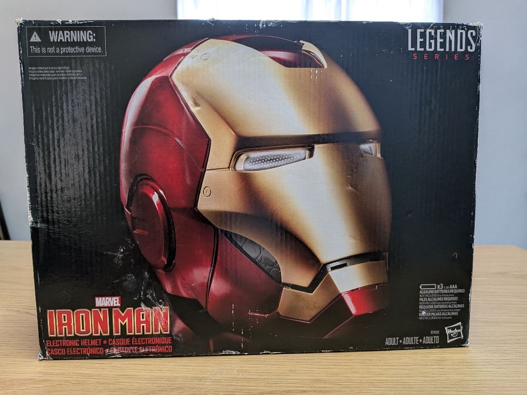 ハズブロレプリカ マーベルレジェンド アイアンマン ヘルメット【未開封】