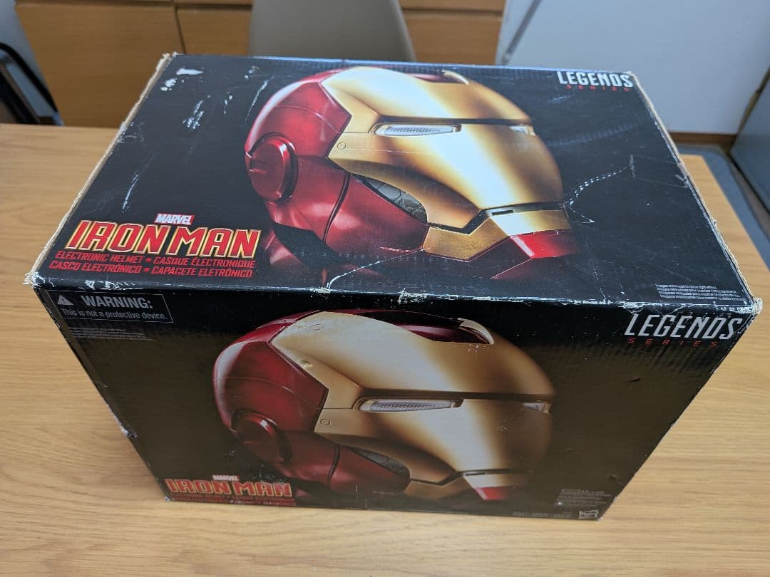 ハズブロレプリカ マーベルレジェンド アイアンマン ヘルメット【未開封】