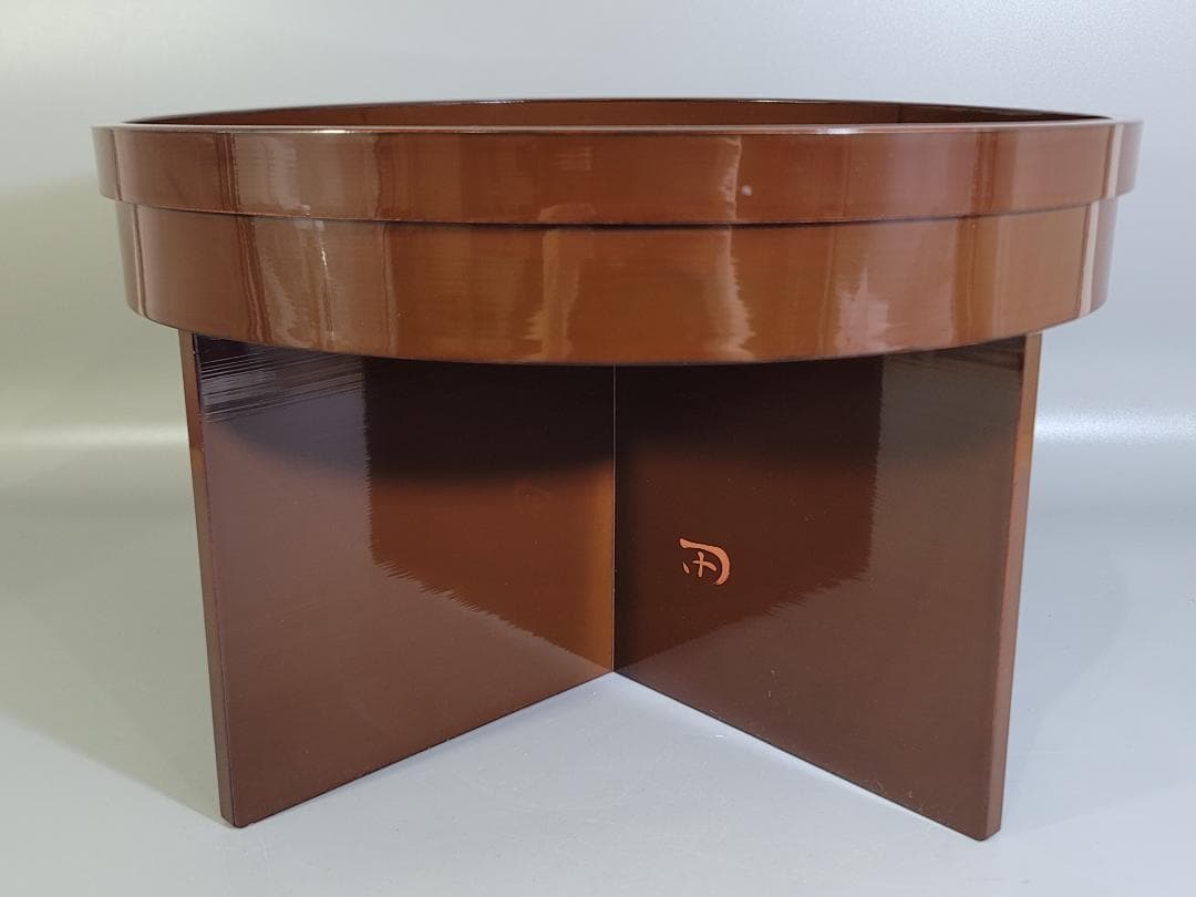 DT300 茶道具 指物師 一瀬小兵衛 溜塗 利写 基 表千家書付