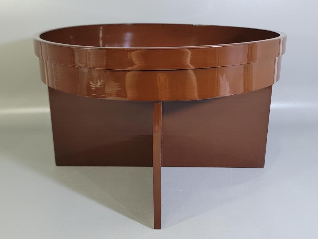 DT300 茶道具 指物師 一瀬小兵衛 溜塗 利写 基 表千家書付