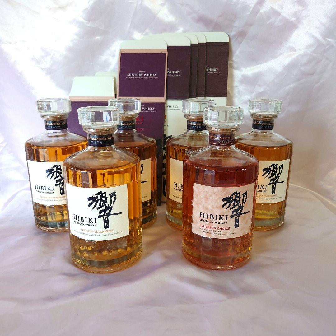 サントリー響ブレンダーズ1本ジャパニーズ5本合計６本