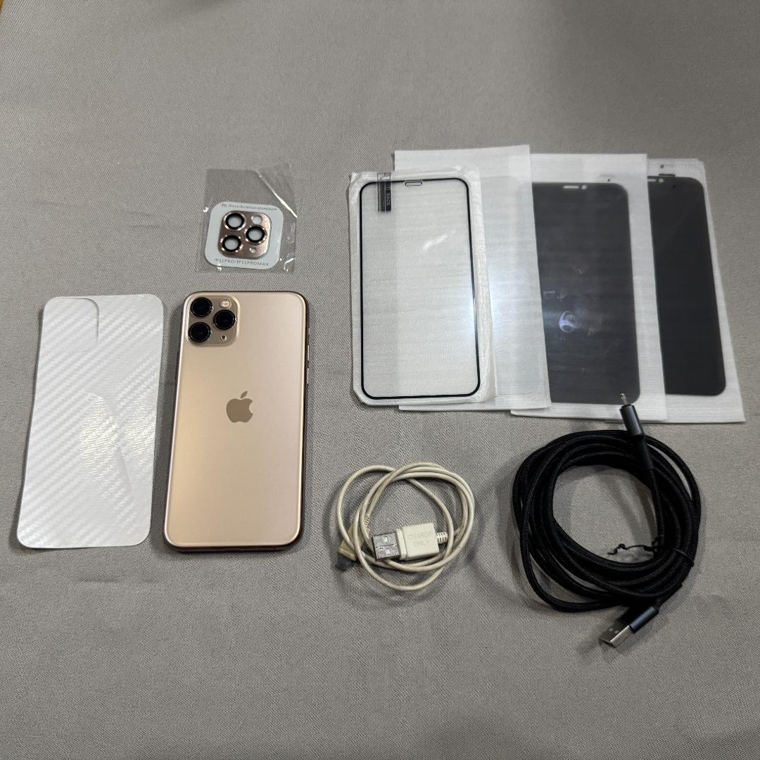 Apple iPhone 11 Pro ゴールド 512GB 香港版+おまけ沢山