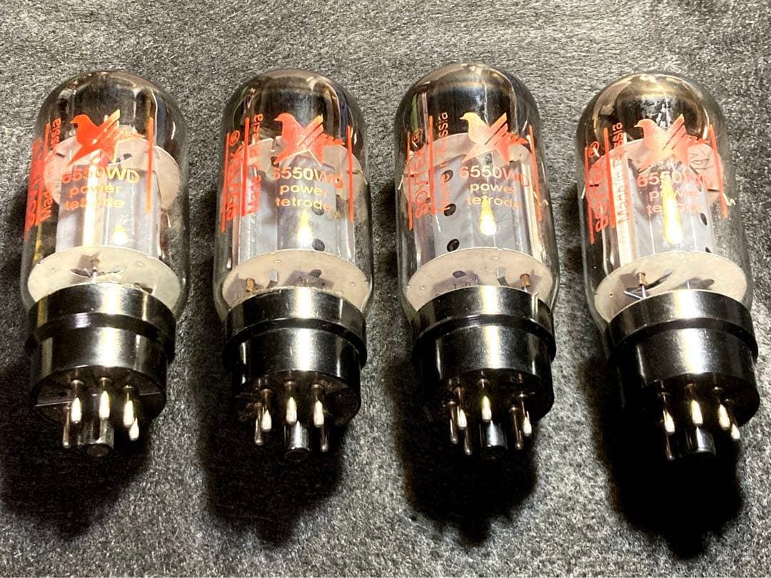 Sovtek 6550 WD スペシャルグレード 真空管 中古品4本セット