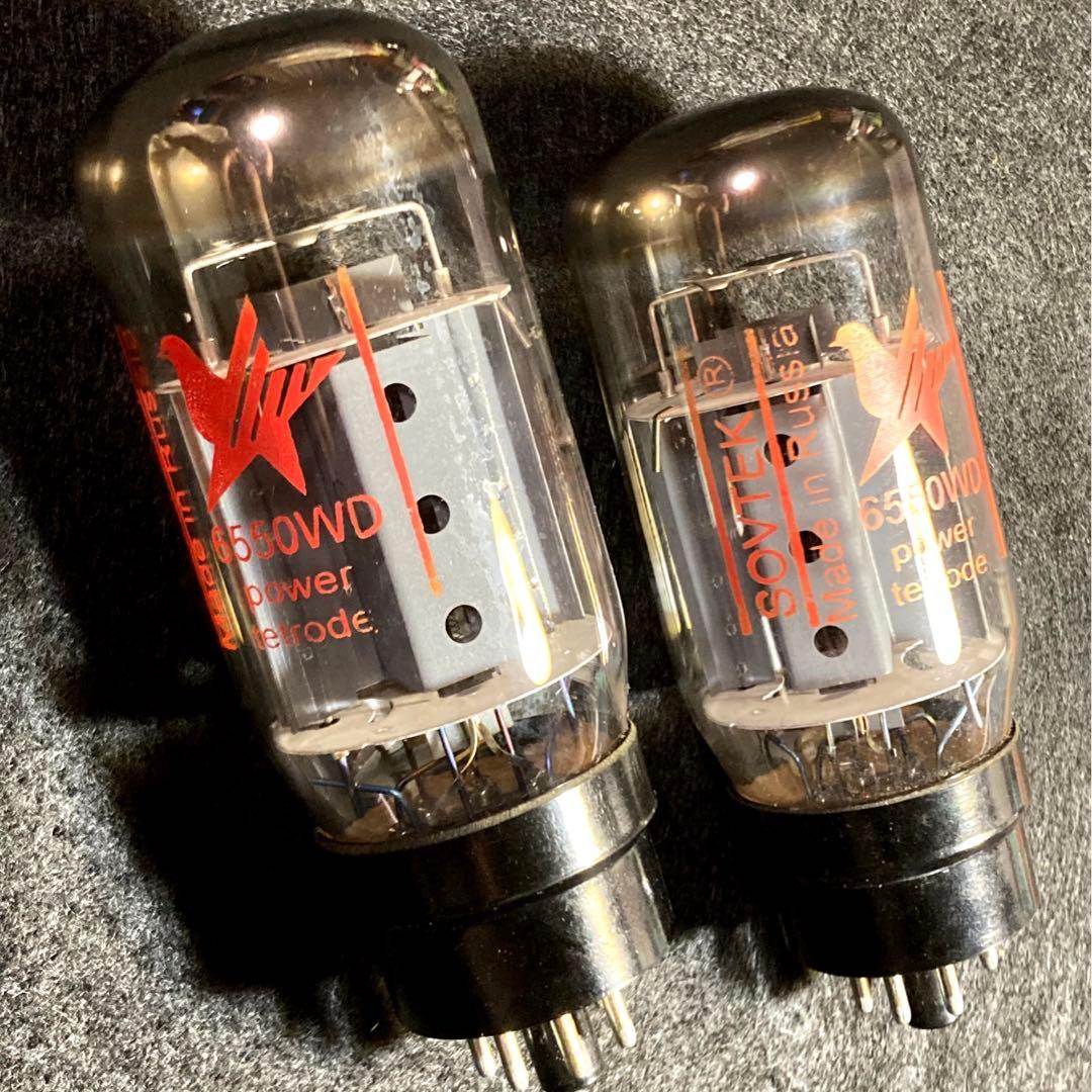 Sovtek 6550 WD スペシャルグレード 真空管 中古品4本セット