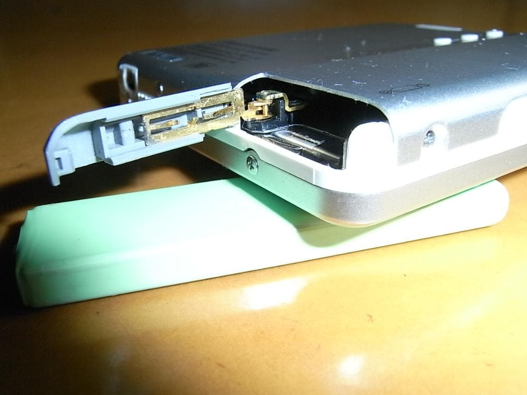 【動作確認済・充電池新品】パナソニック ポータブルMD　SJ-MJ100