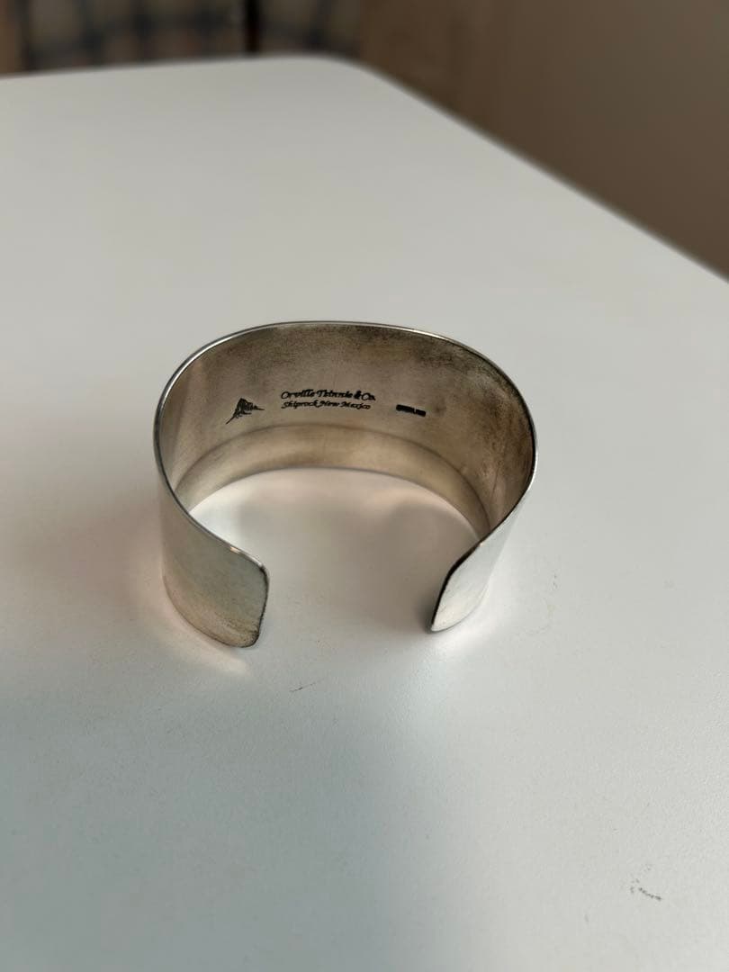 ORVILLE TSINNIE オーヴィルツィニー ワイドバングル カフ
