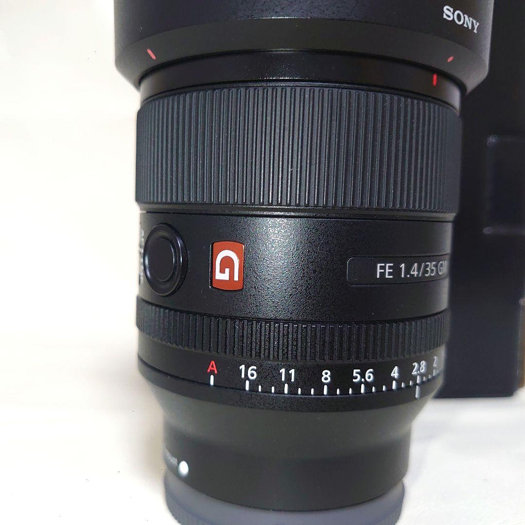 SONY FE 35mm F1.4 GM レンズ　ハクバの保護フィルター付き