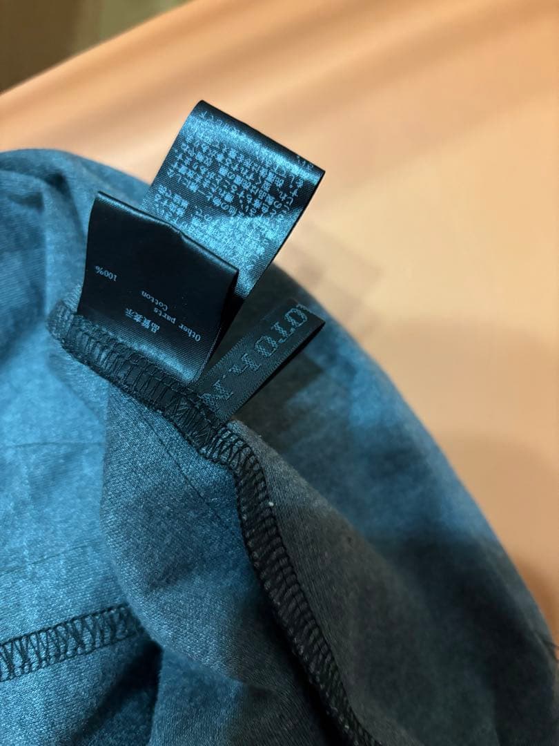 h.naoto 合皮　黒 サルエルパンツ　ブラック