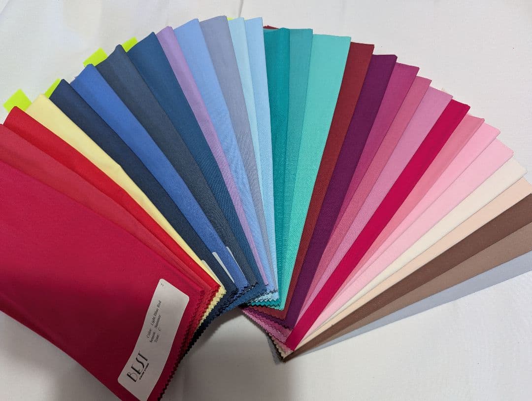パーソナルカラー　ドレープ120色セット　手芸　パッチワーク生地にも