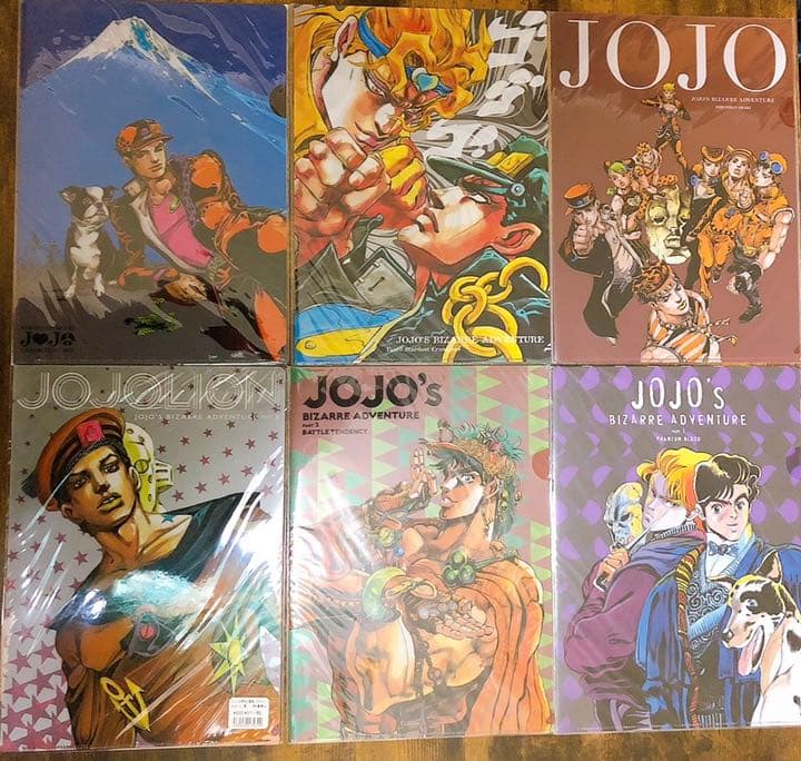 ジョジョの奇妙な冒険　荒木飛呂彦原画展　ジョジョ展　クリアファイル