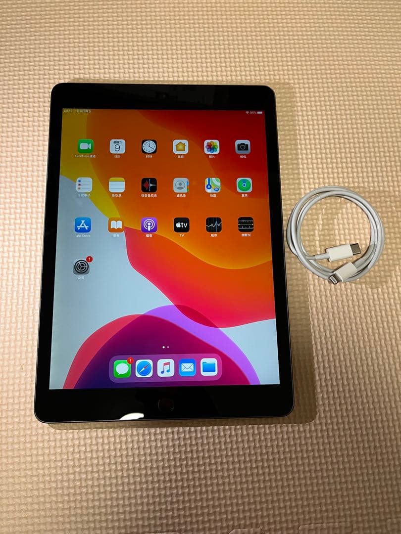 Apple iPad 第7世代 32GB スペースグレー SIMロック解除済