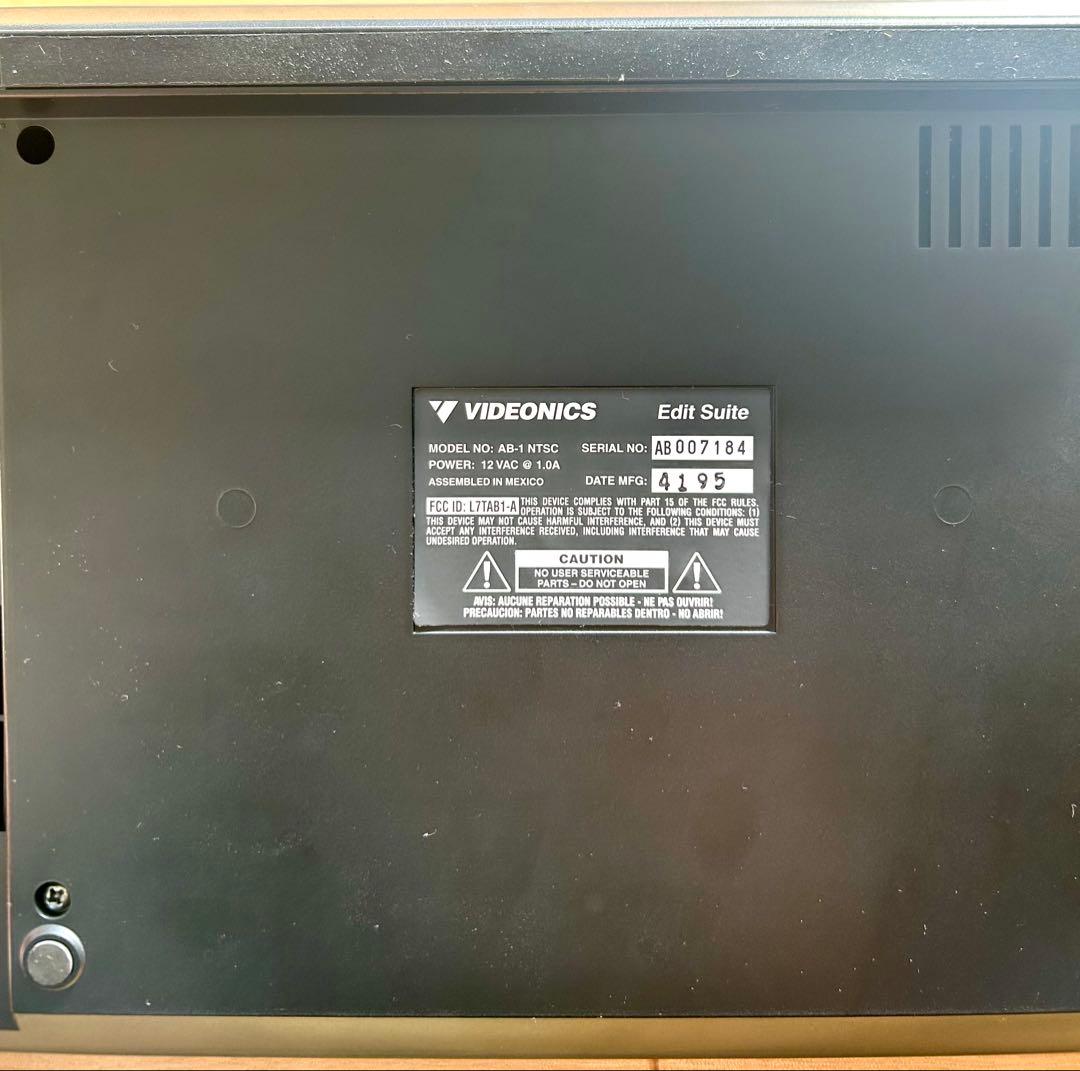 FUTEK (フューテック) VIDEONICS【MX-1・AB-1】2台セット