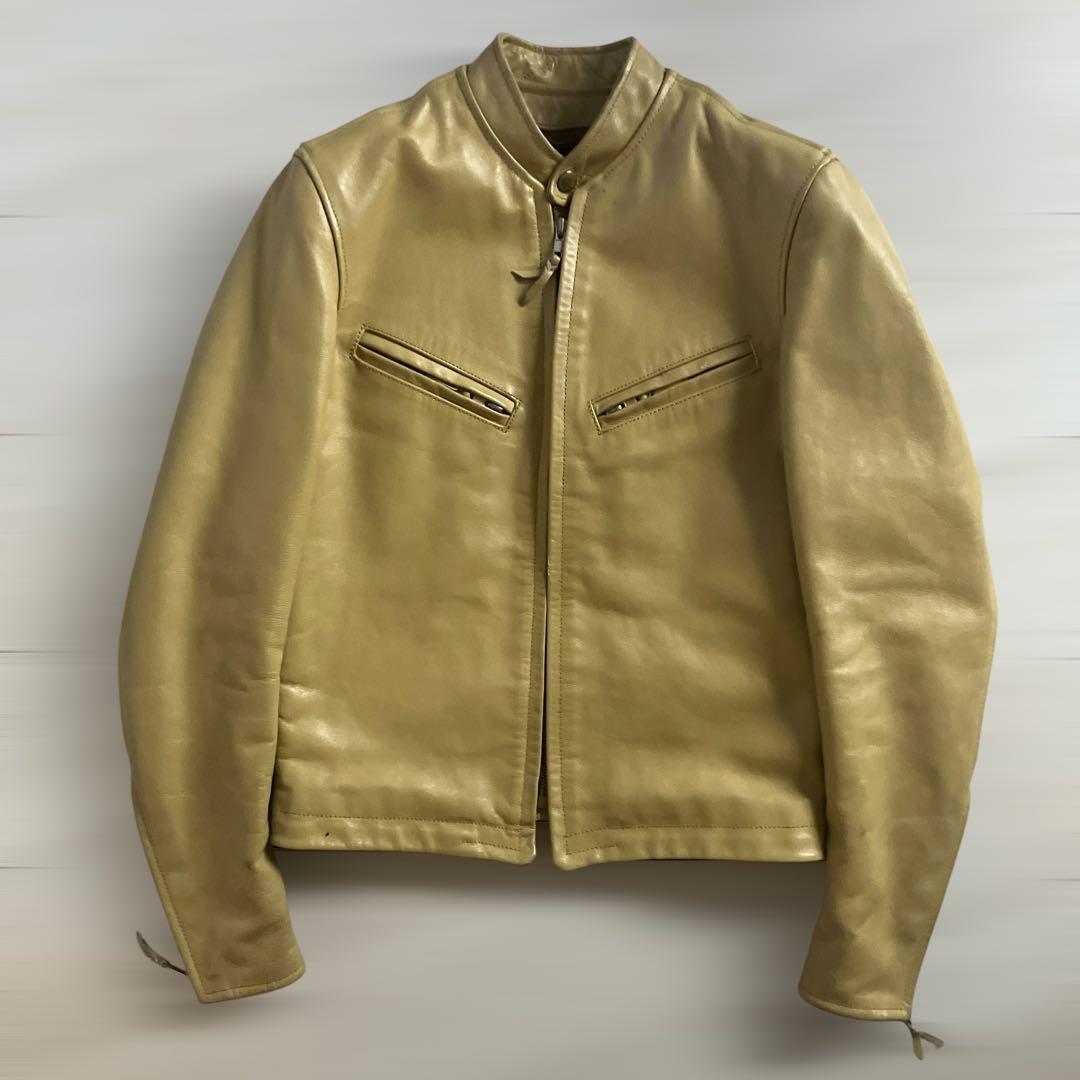 FourSpeed シングルライダース 34サイズ ルイスレザー エアロレザー