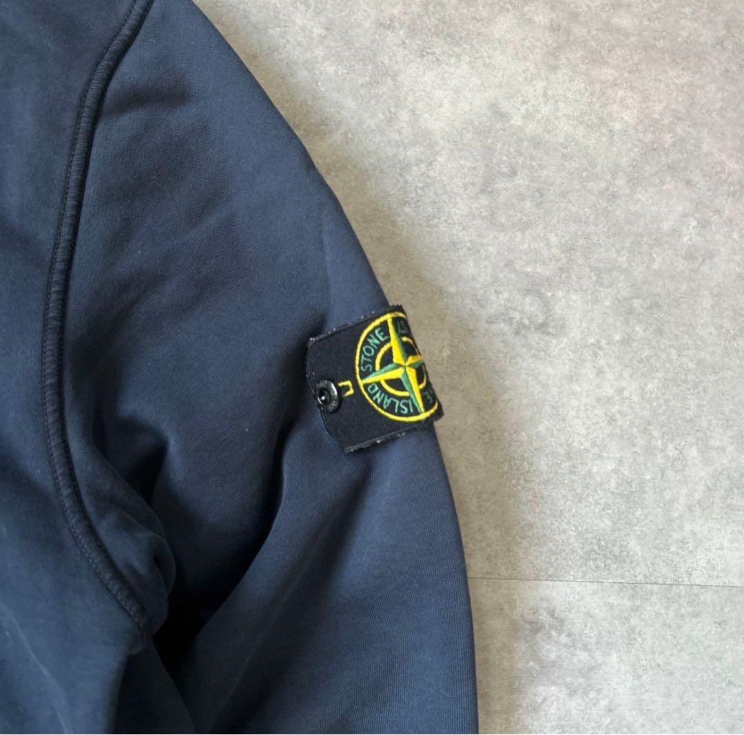 【希少モデル❗️】美品！stone  ジップパーカー　ネイビー　L
