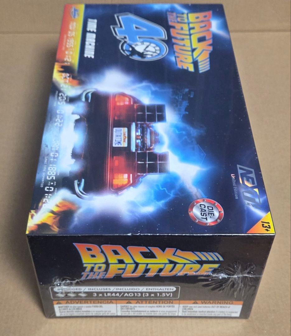 バック・トゥ・ザ・フューチャー デロリアン シルバーメッキ 1/24 ミニカー