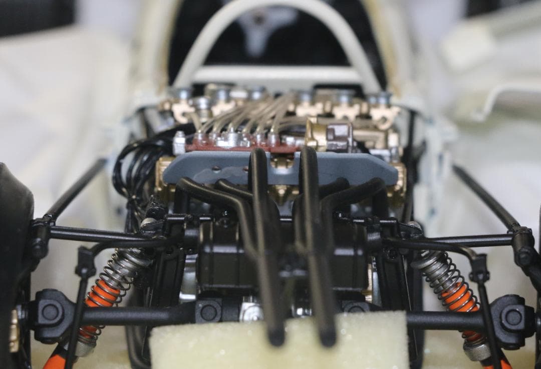 貴重タミヤ製ビックスケール１／12ホンダF1　1965年メキシコＧＰダイキャスト