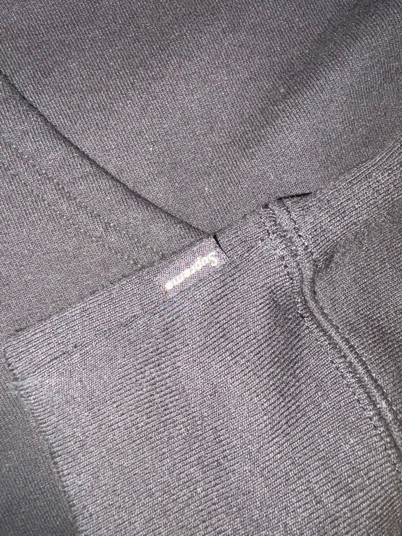 Supreme Sロゴツノパーカーブラック