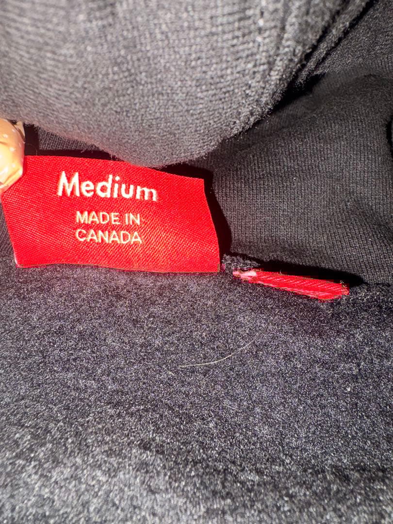 Supreme Sロゴツノパーカーブラック