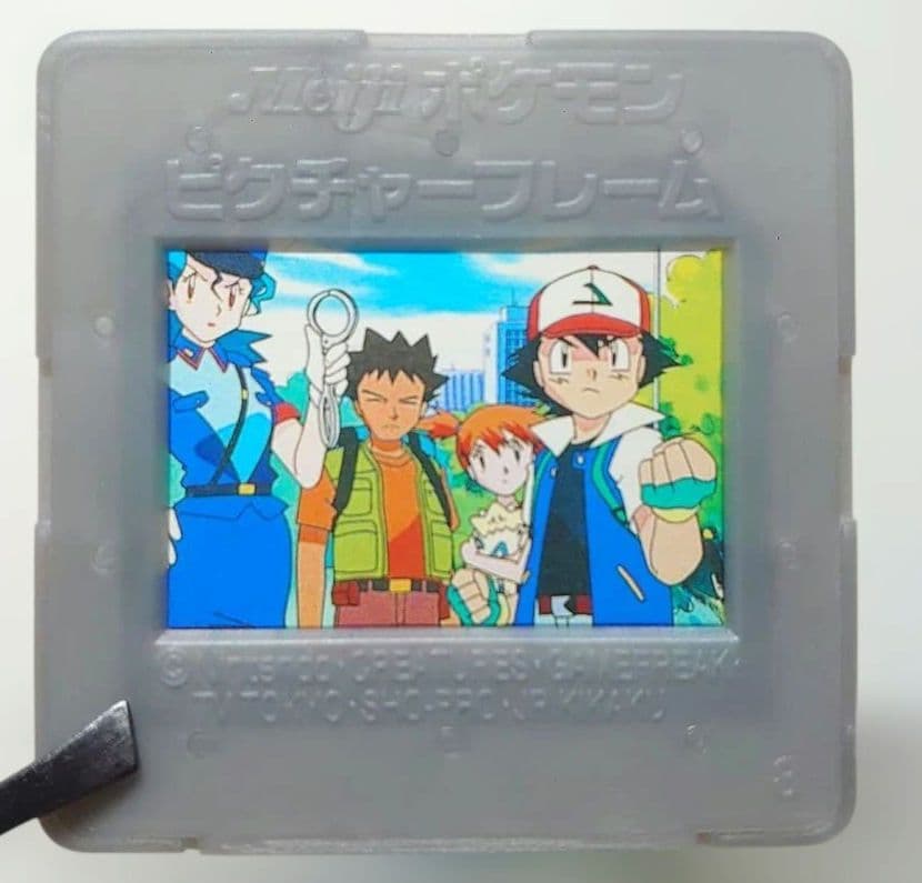 Meiji ポケモン ピクチャーフレーム　ジュンサー タケシ カスミ サトシ