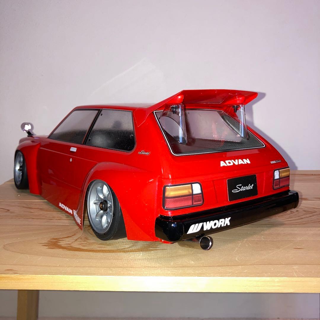 ABCホビー　スターレットKP61 Mシャーシ用ボディ