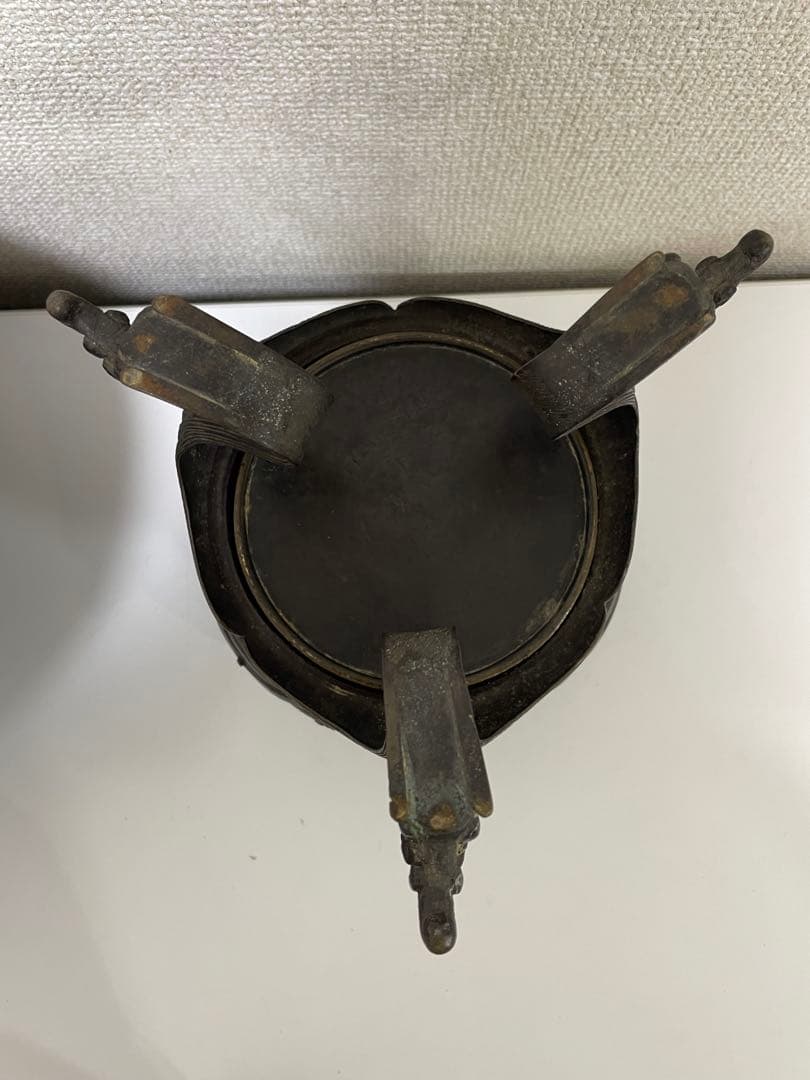 【現状品】花器 薄端 華道 花瓶 龍巻 骨董品 アンティーク 時代物 レトロ