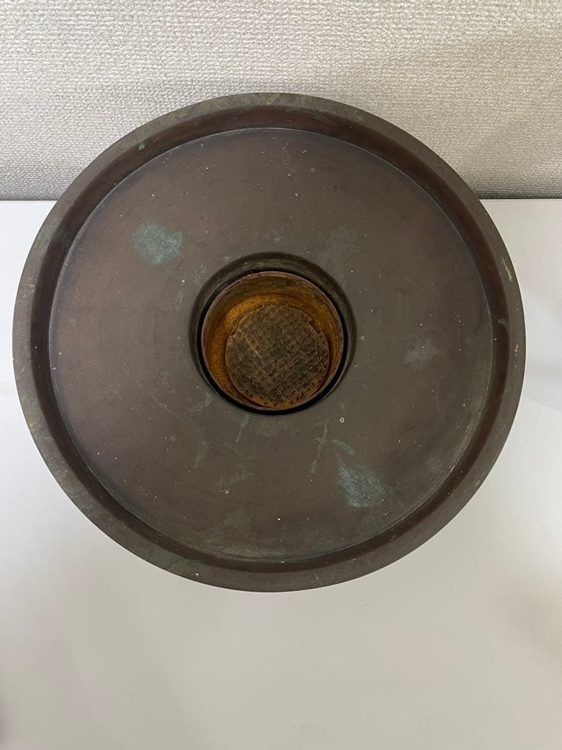 【現状品】花器 薄端 華道 花瓶 龍巻 骨董品 アンティーク 時代物 レトロ