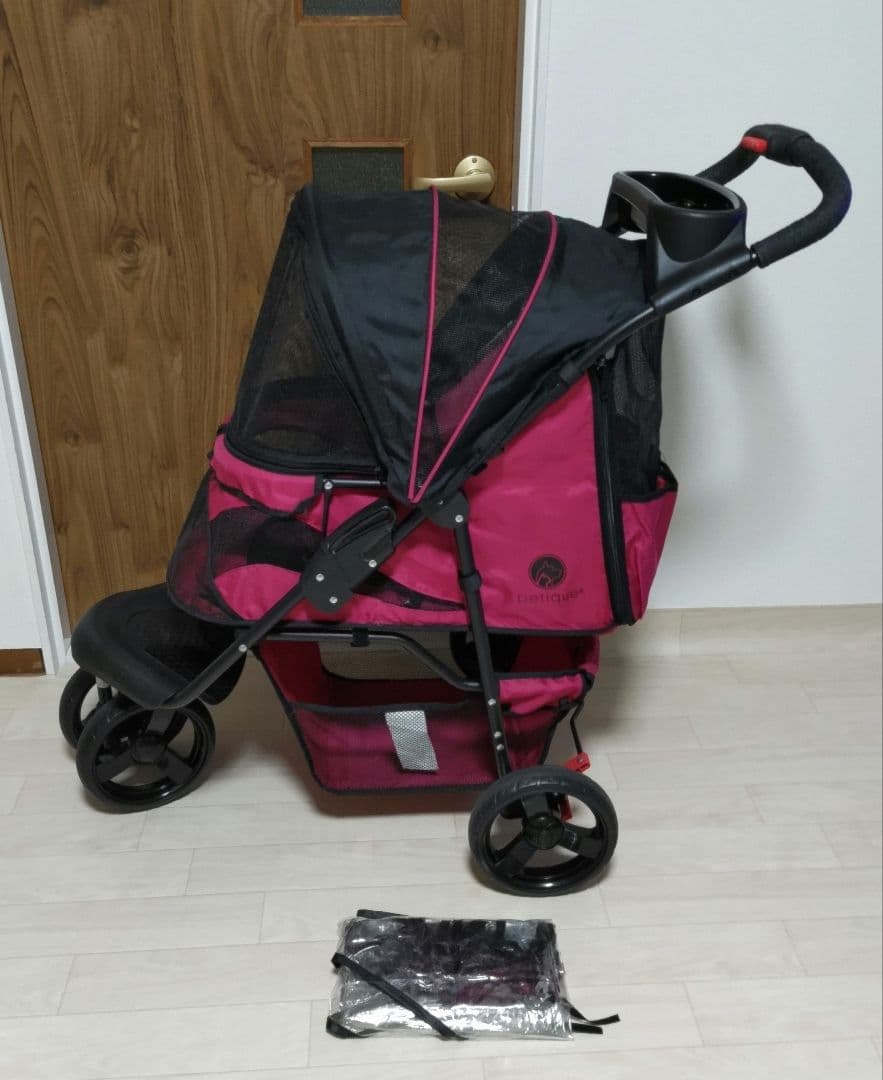 petique ペティーク ペットカート ピンク