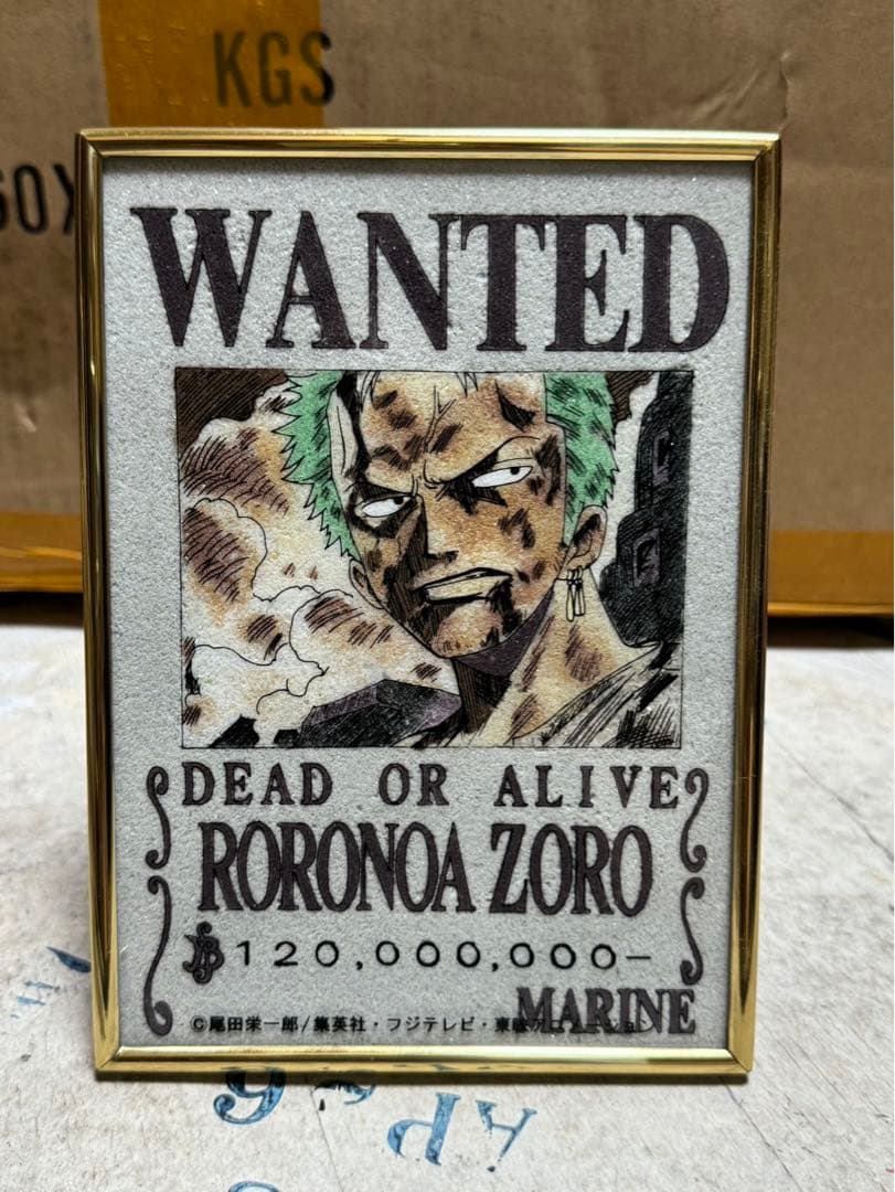 ワンピース　宝石画　手配書　ナミ　ONE PIECE イラスト　ポスター