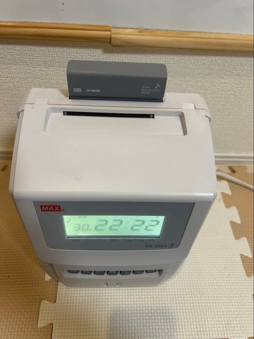 kaito_mama様　MAX ER-250S2 タイムレコーダー