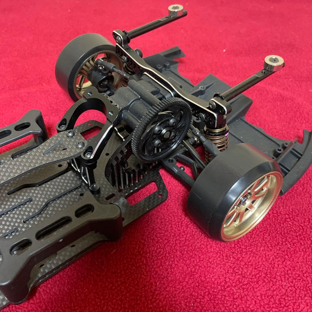 ヨコモ RWDドリフトカー YD-2 カーボンシャーシ アルミパーツ多数
