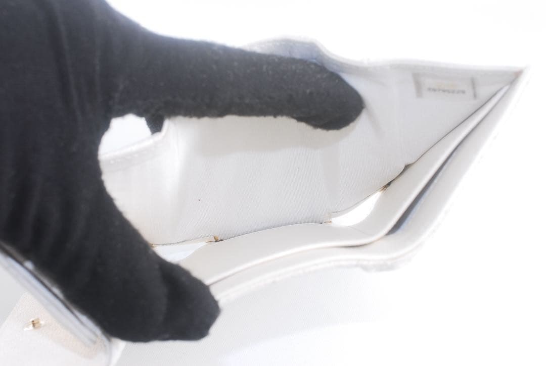 シャネル＊CHANEL＊ボーイシャネル＊キャビアスキン＊三つ折り財布＊マトラッセ