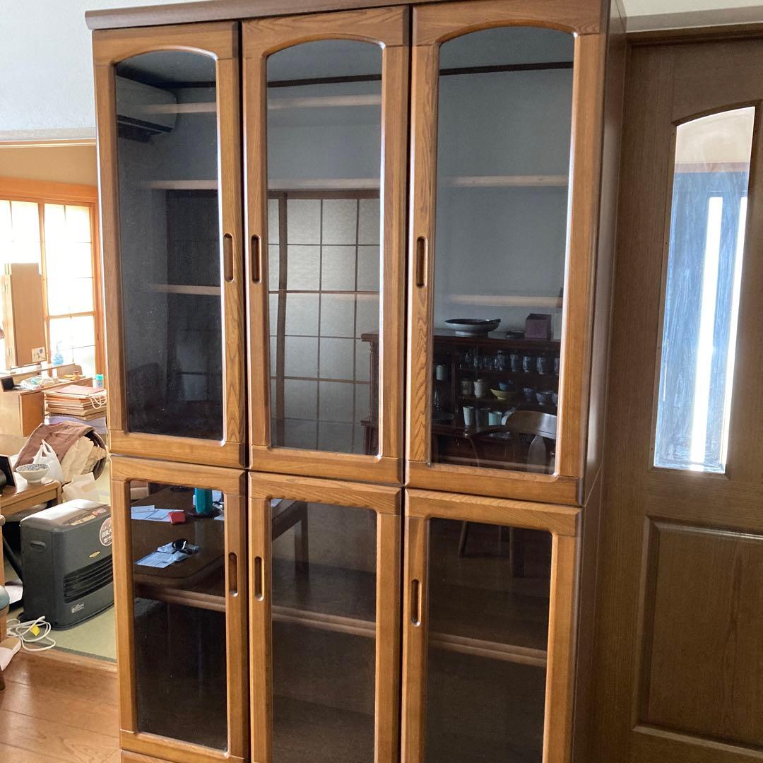 タイガー　食器箪笥、展示棚、コレクション棚