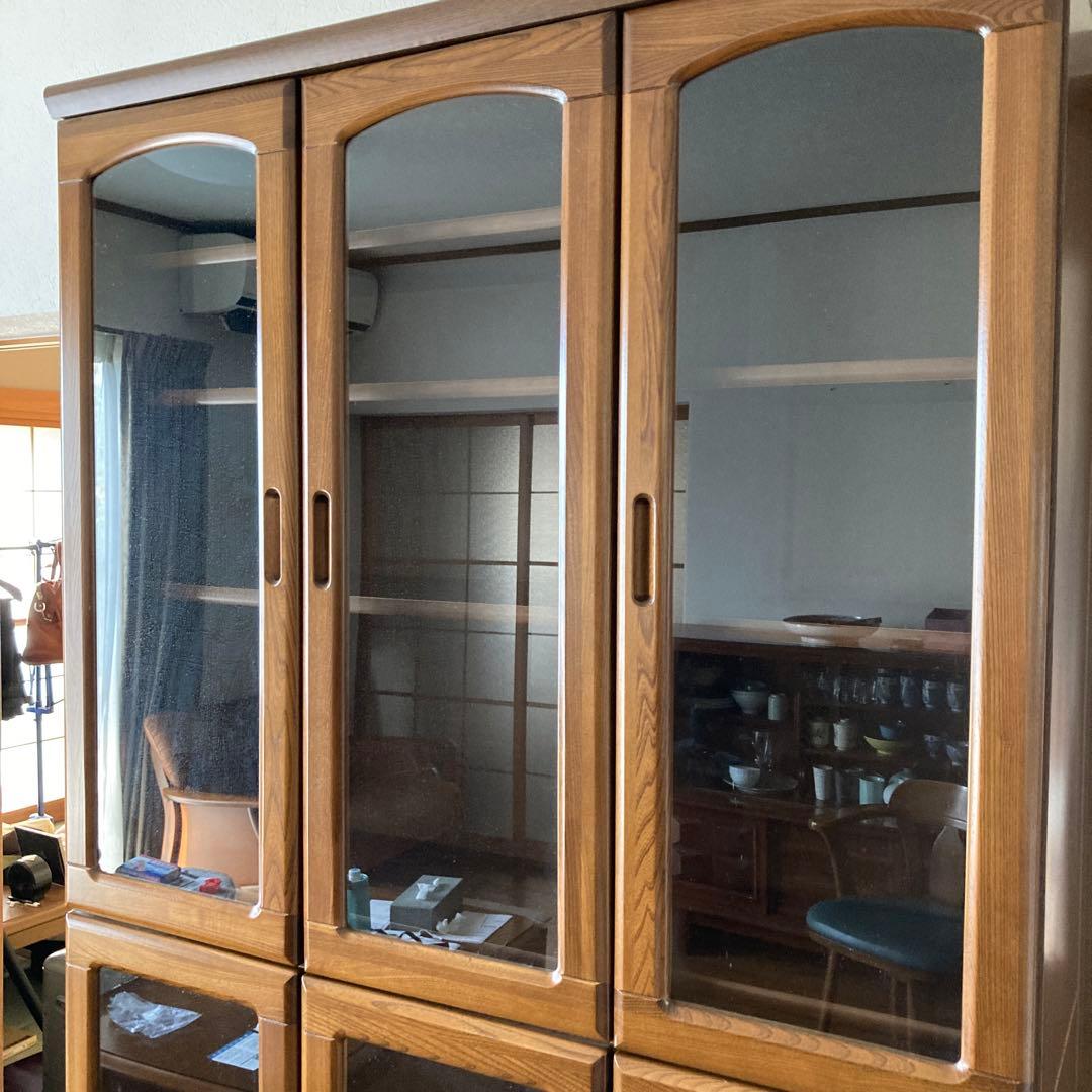 タイガー　食器箪笥、展示棚、コレクション棚