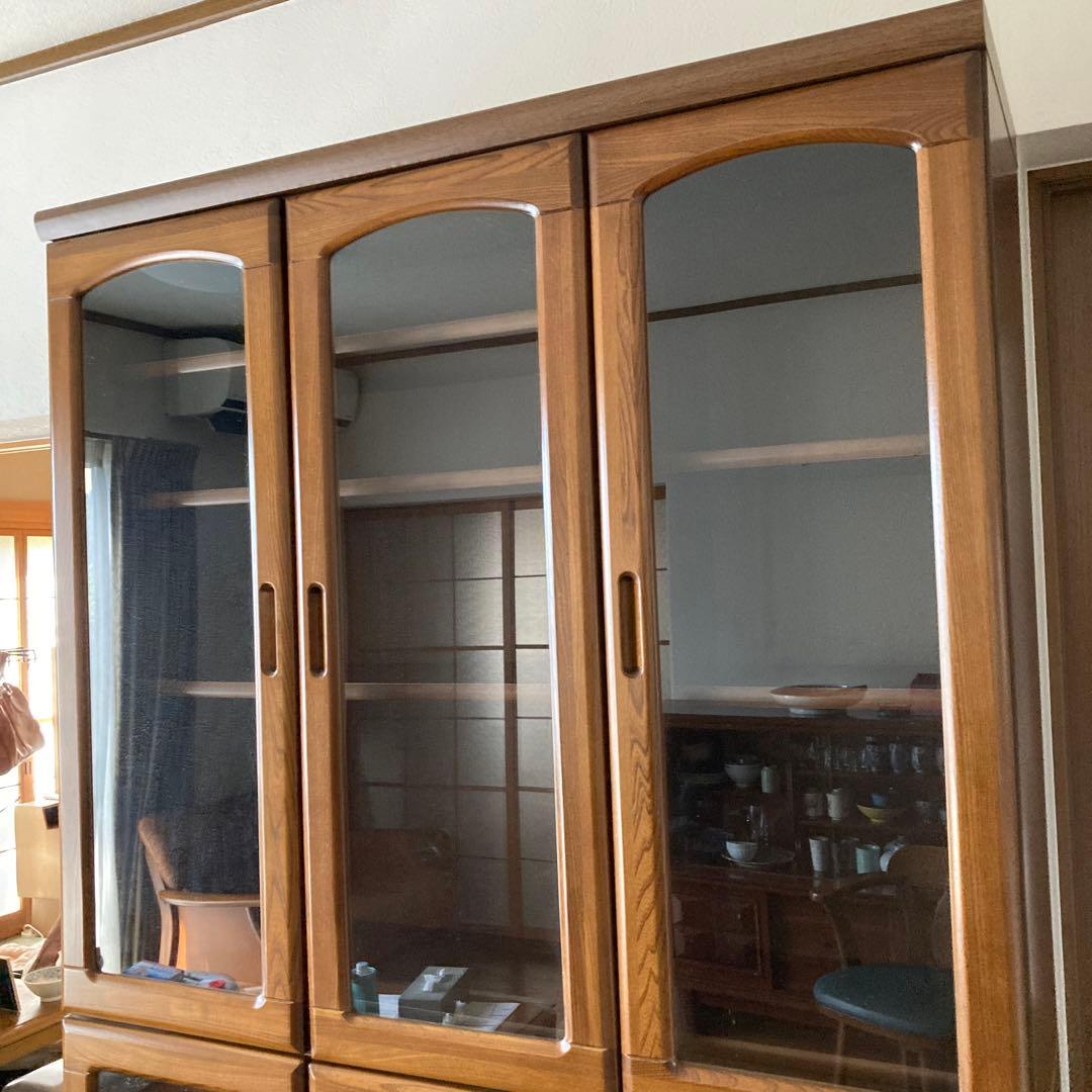 タイガー　食器箪笥、展示棚、コレクション棚