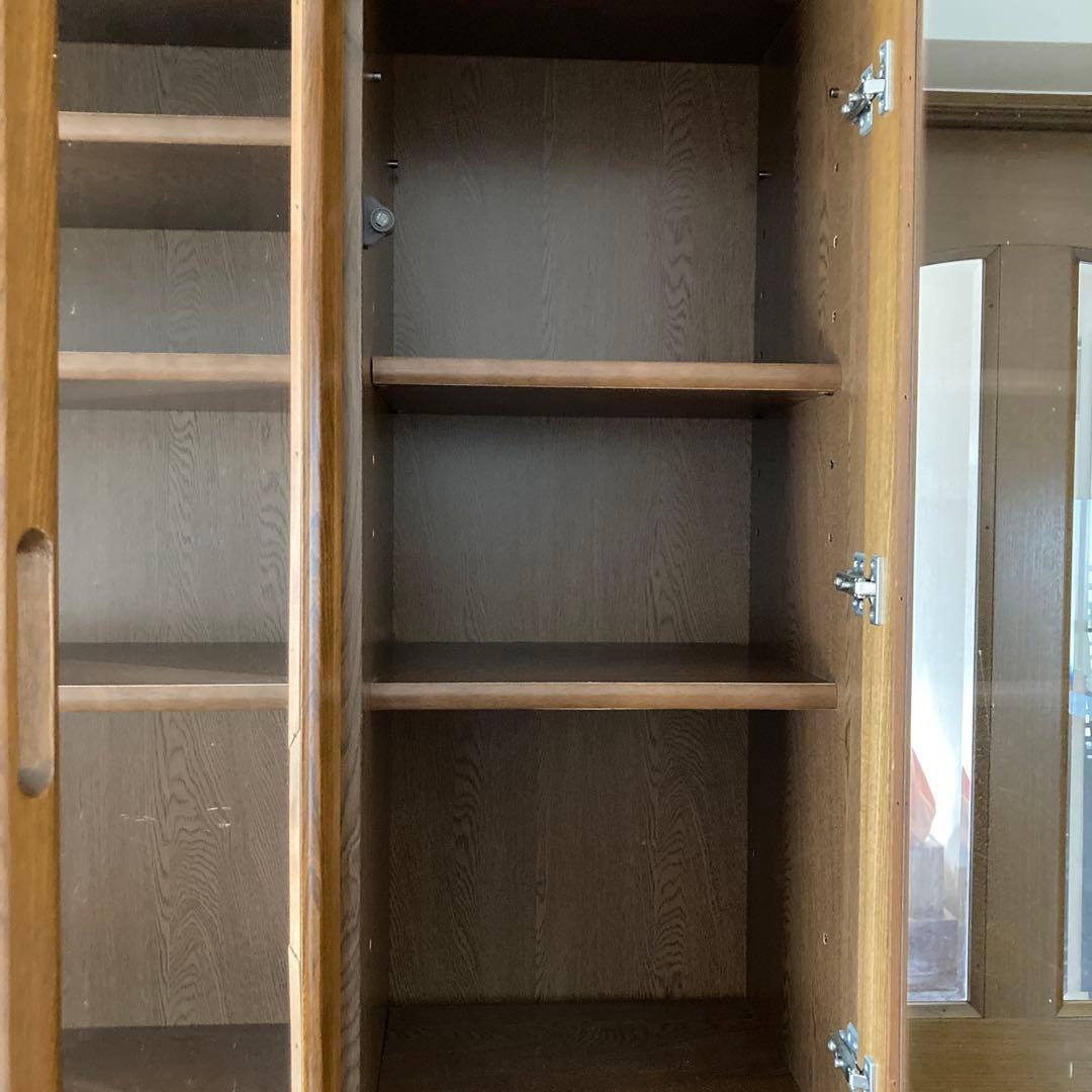 タイガー　食器箪笥、展示棚、コレクション棚