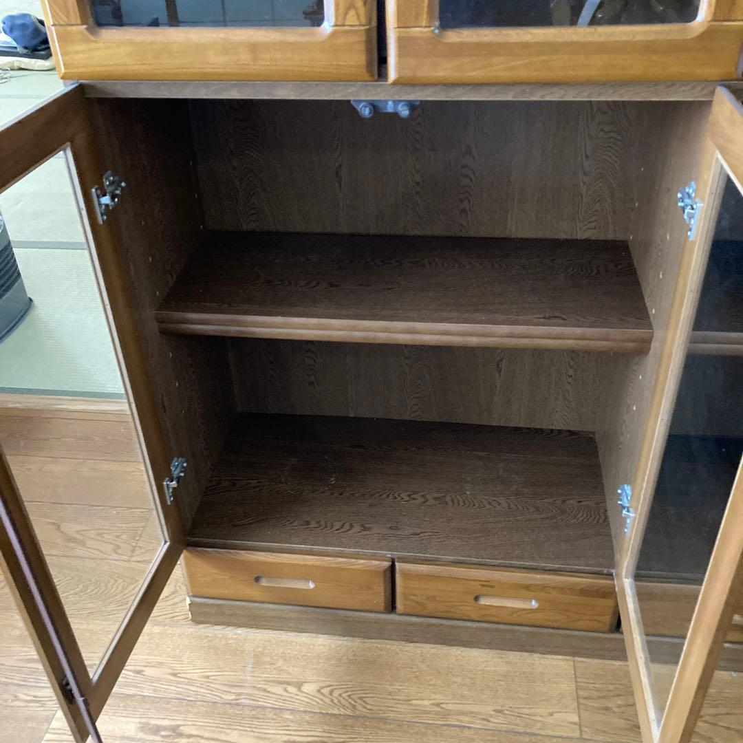 タイガー　食器箪笥、展示棚、コレクション棚