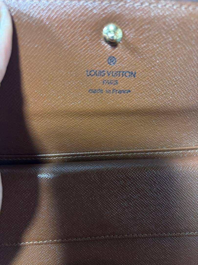 ルイヴィトン LOUIS VITTON 三つ折り財布モノグラム ポルトトレゾール