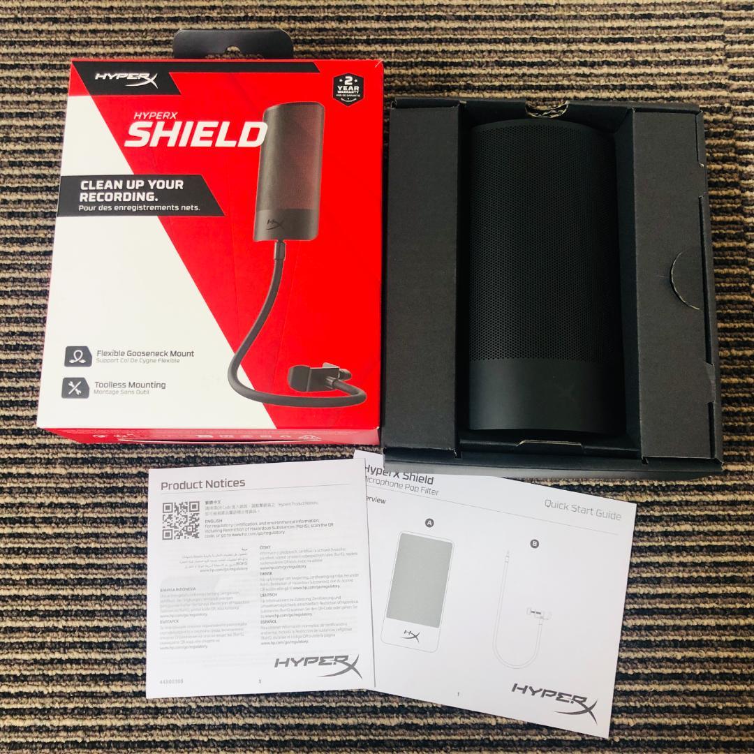 【送料無料】HyperX QuadCast S コンデンサーマウス おまけ付