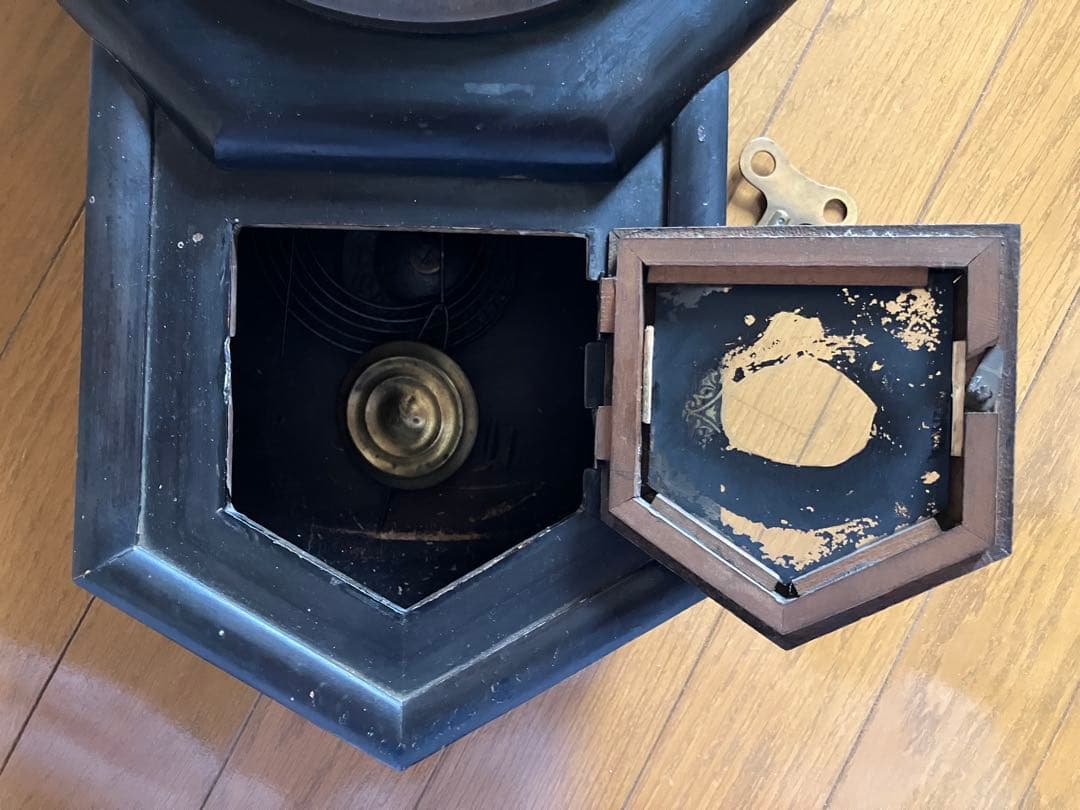 アンティーク柱時計 振り子時計 掛け時計 戦前