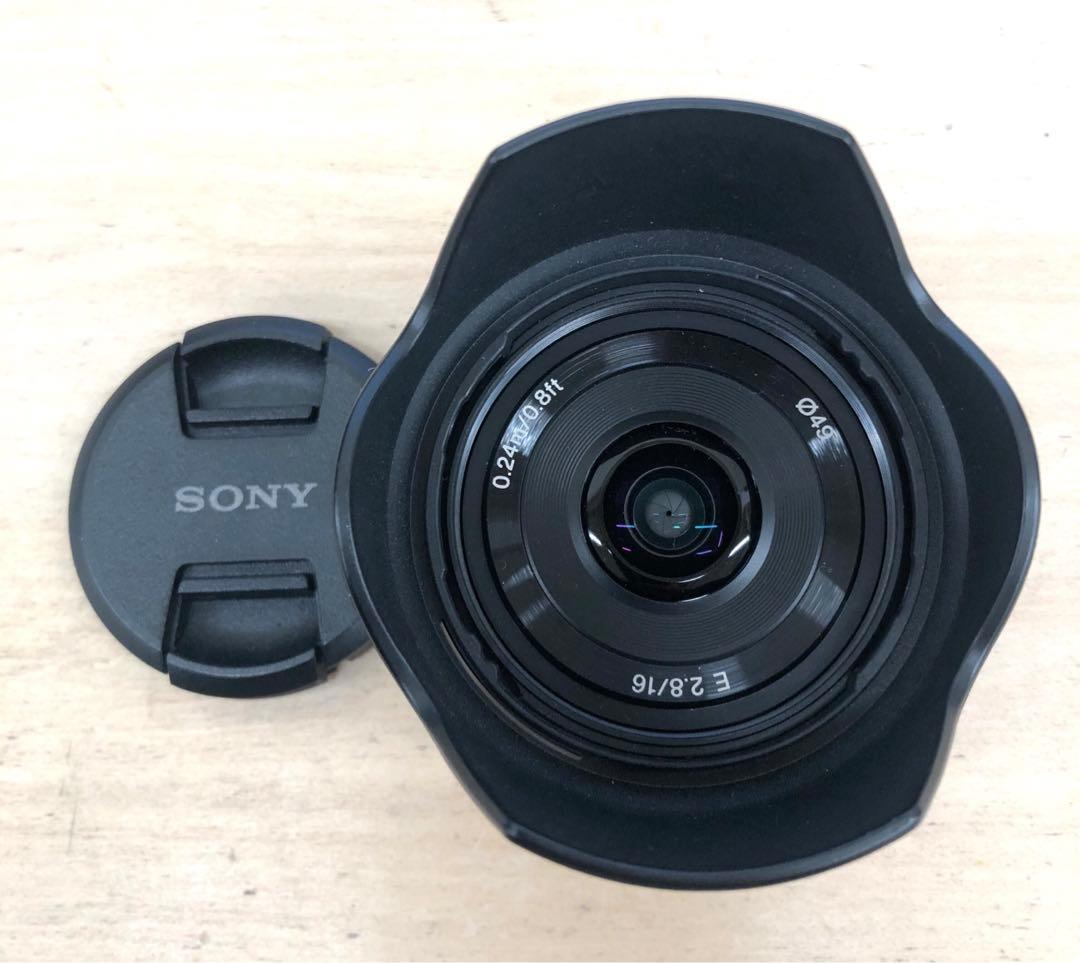 SONY Eマウント 16mm F2.8レンズ