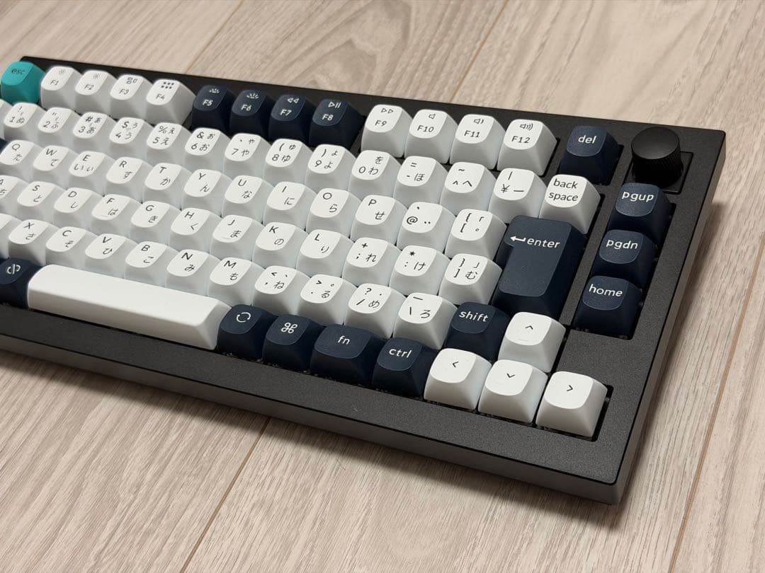 Keychron Q1 Max ワイヤレスメカニカルキーボード JIS バナナ軸