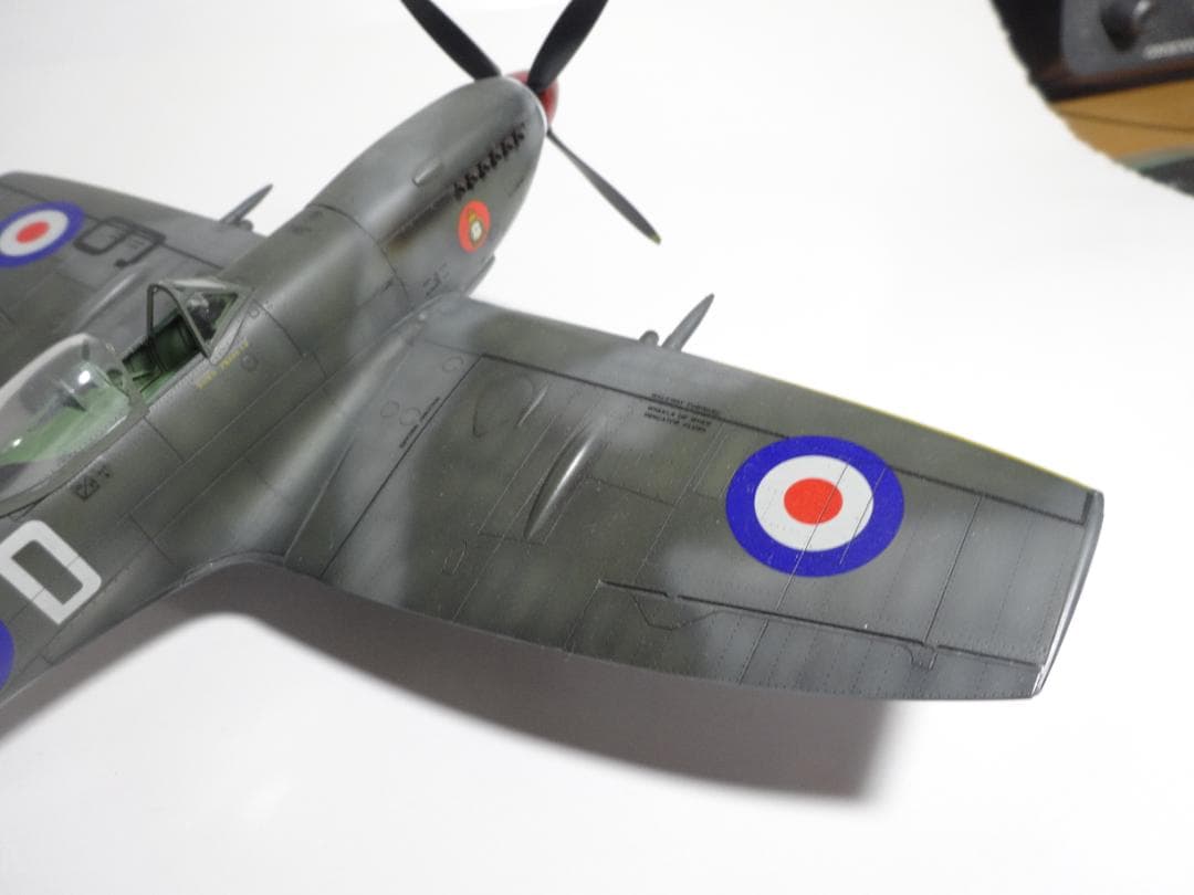 エデュアルド1/48「スピットファイア」完成品