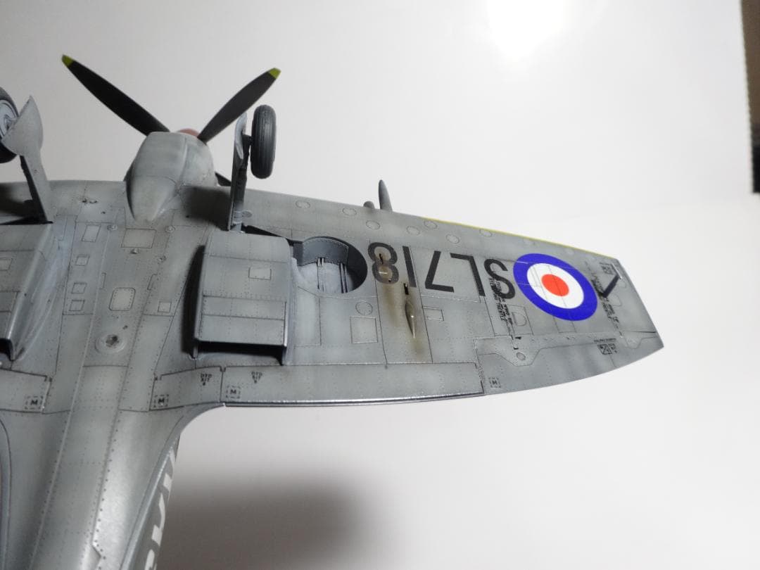 エデュアルド1/48「スピットファイア」完成品