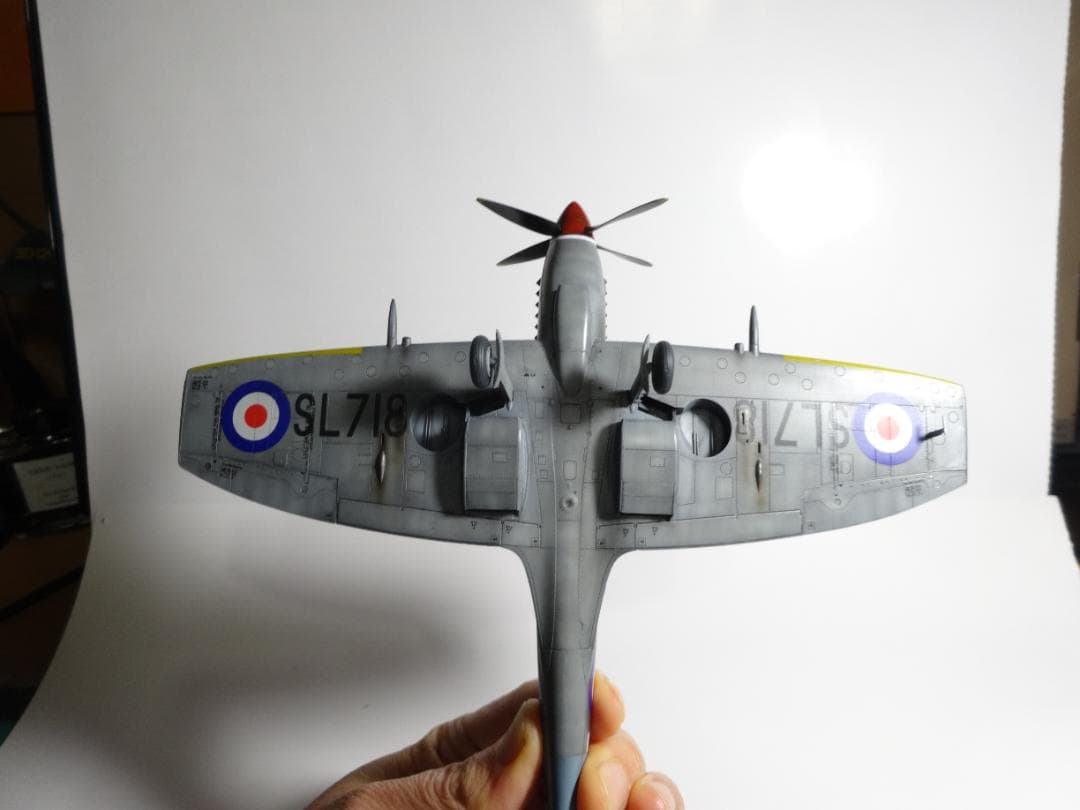 エデュアルド1/48「スピットファイア」完成品