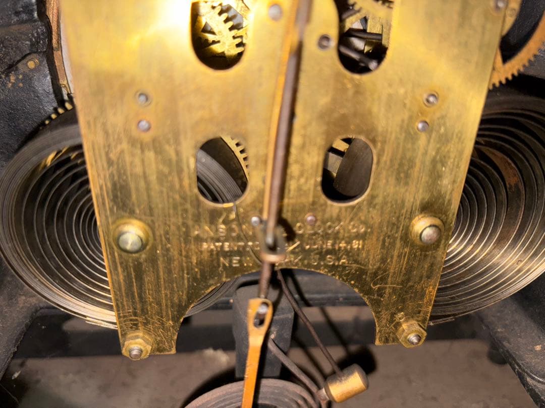 ANSONIA アンソニア　ヴィンテージ　アンティーク置時計