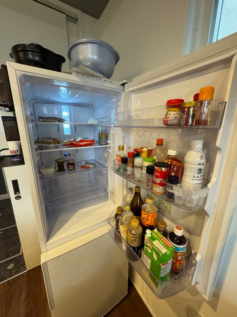 SHARP 冷蔵庫 SJ-AK31G-W 310L 2020年製