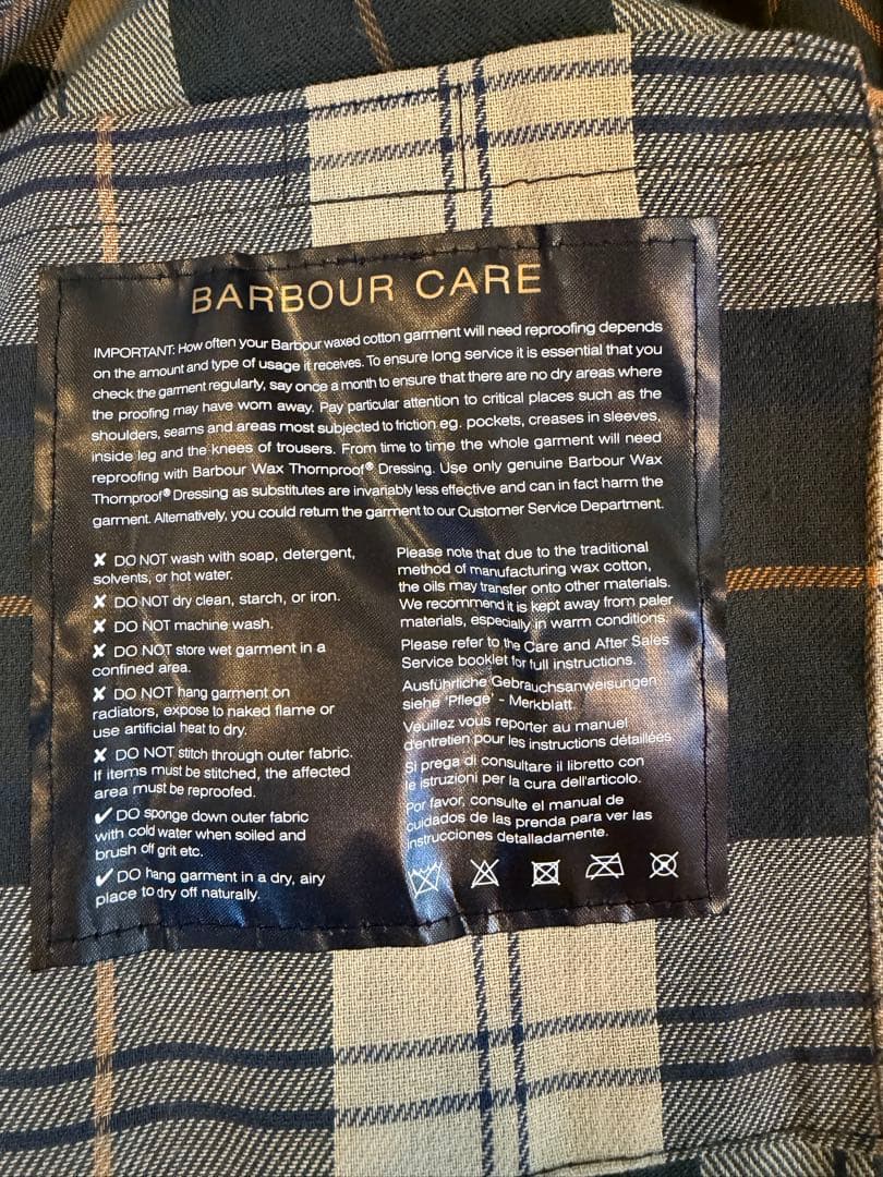 Babour バブアー　BEDALE ORIGINAL36 Olive