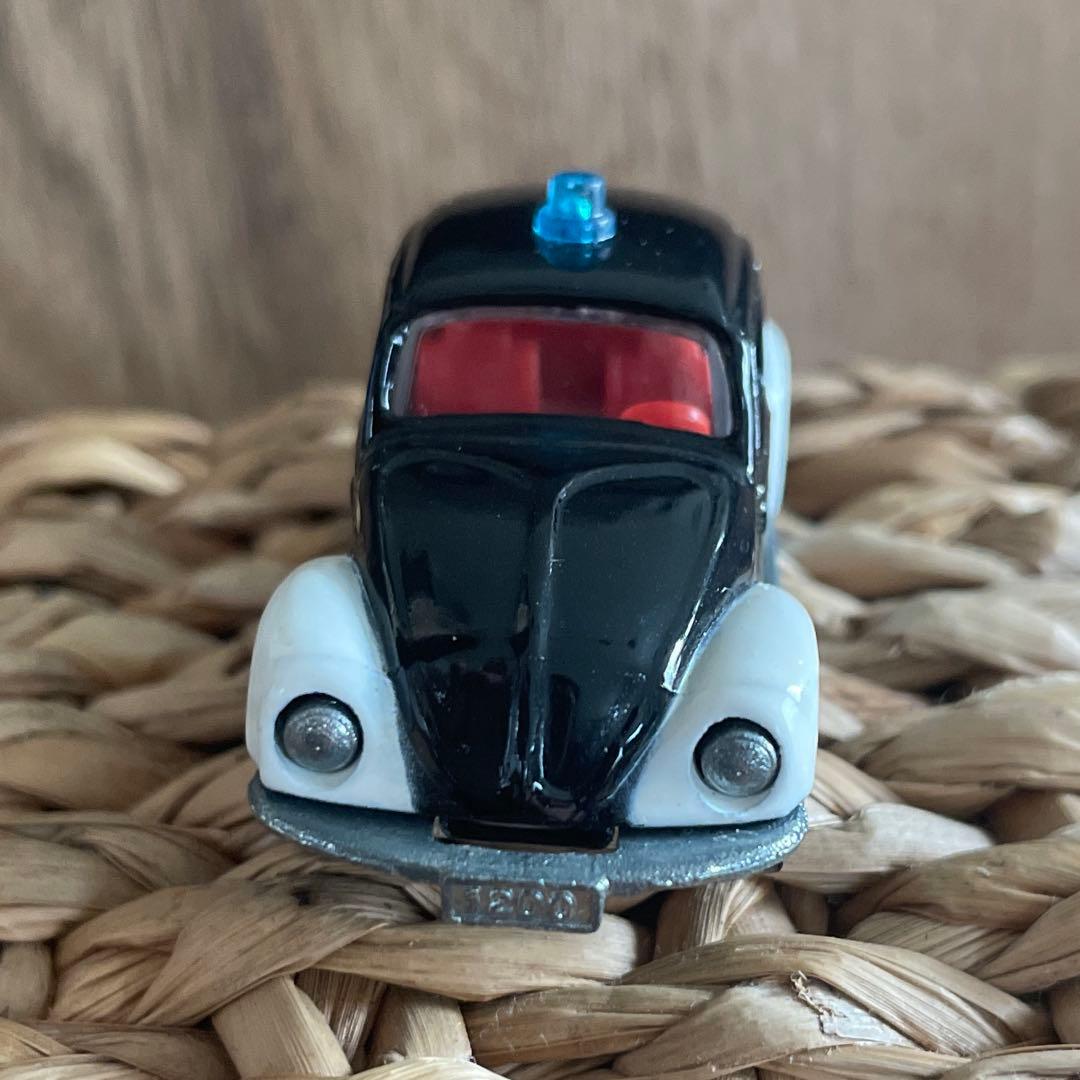 〈トミカ〉青箱 F70 フォルクスワーゲン ポリスカー 黒 (日本製)